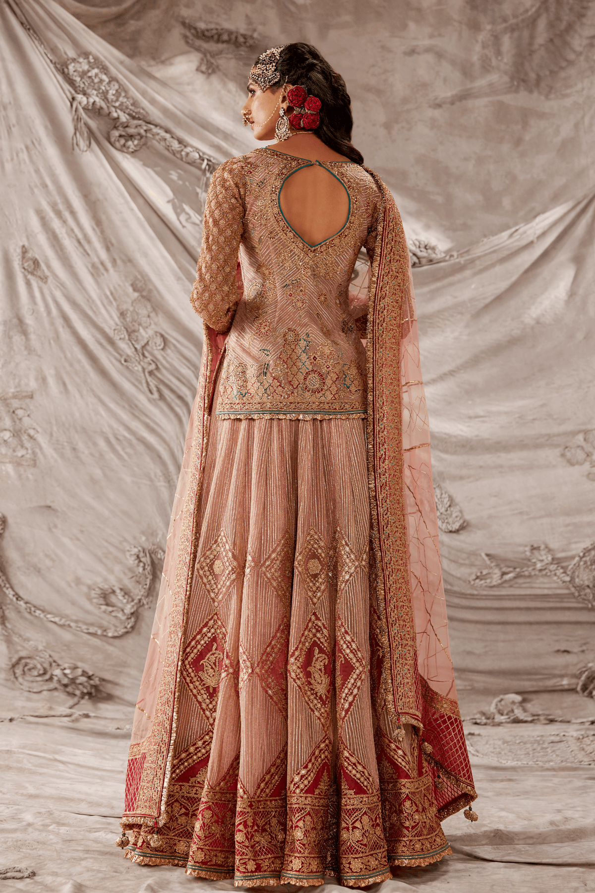 Earthy Pink Lehenga