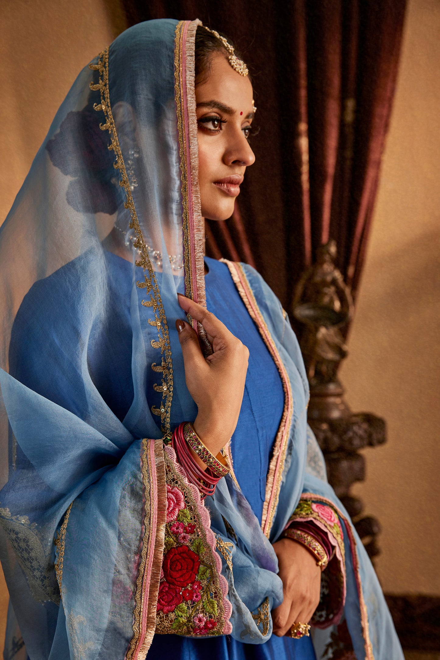 Lapis Blue Kurta Set