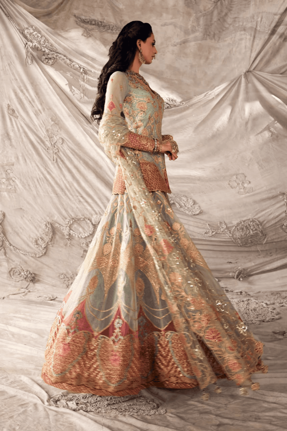 Blue Lehenga