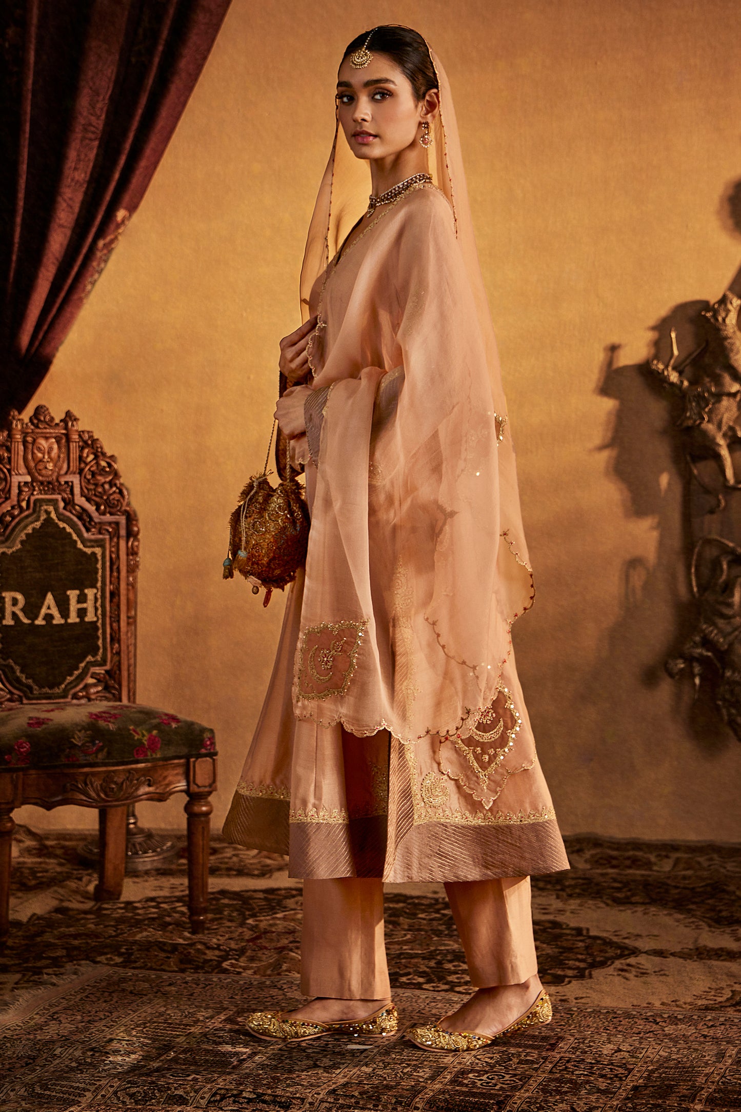 Earthy Beige Kurta Set