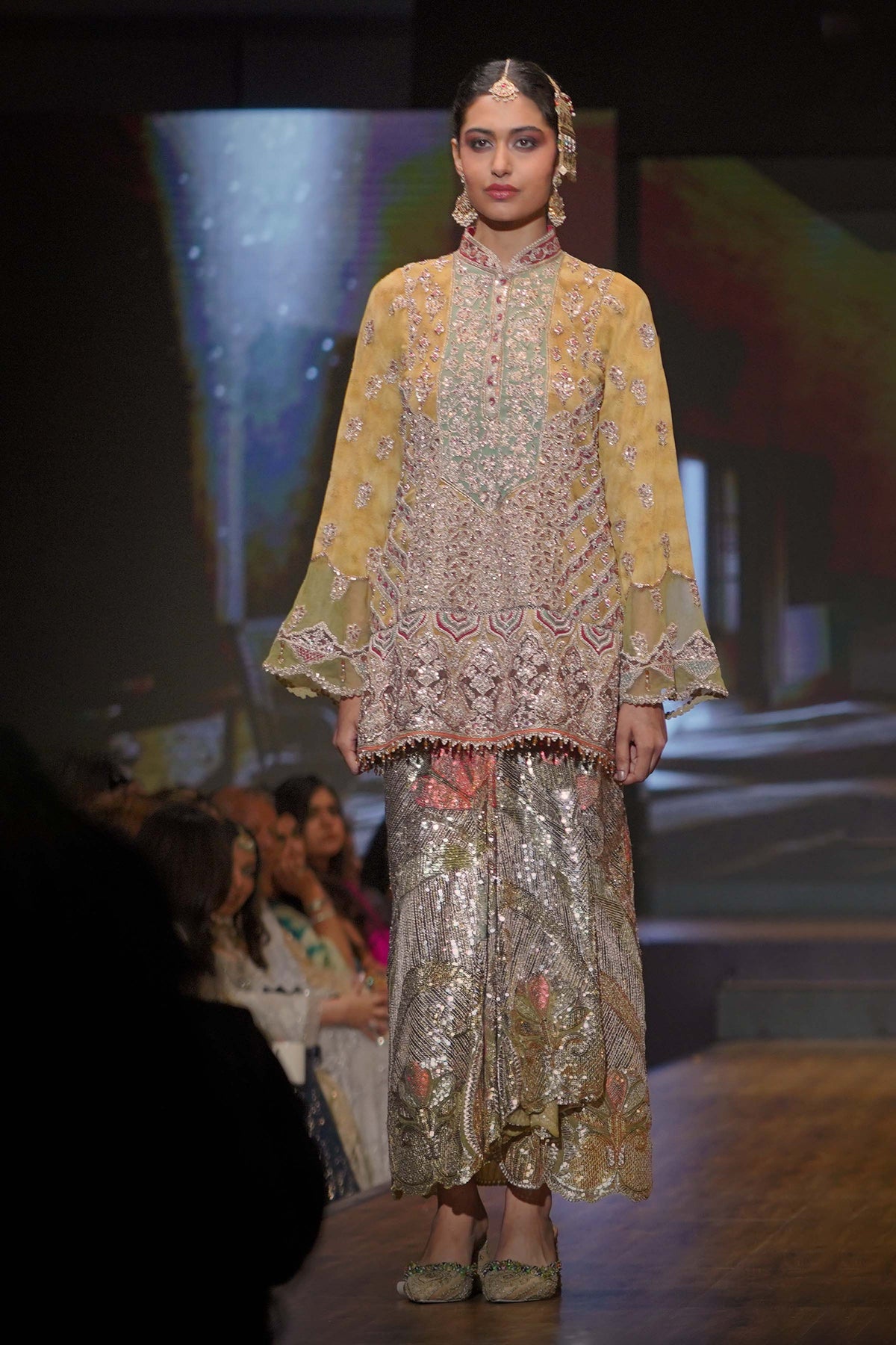 Mustard & Antique Lungi Set