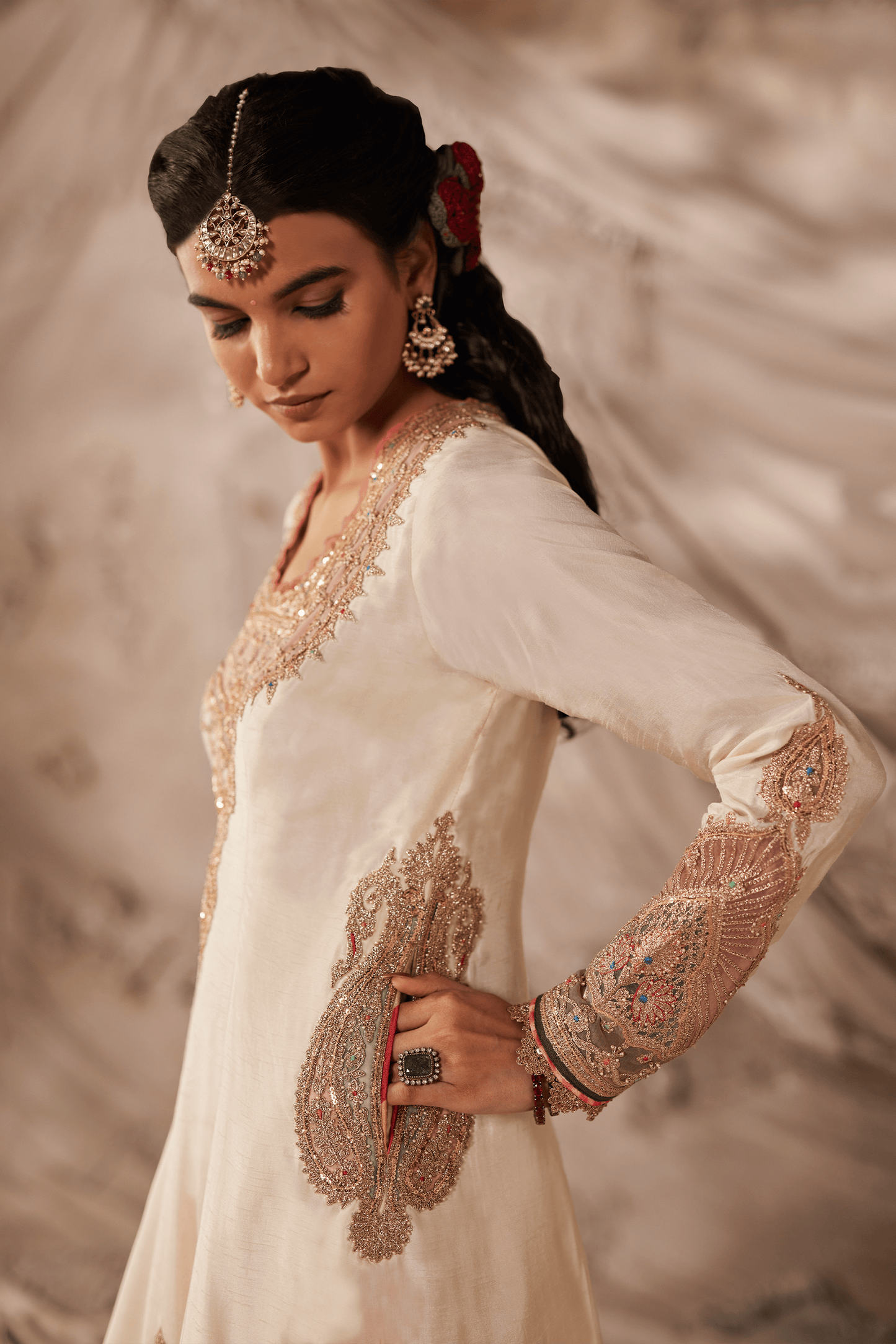 Ivory Kurta Set
