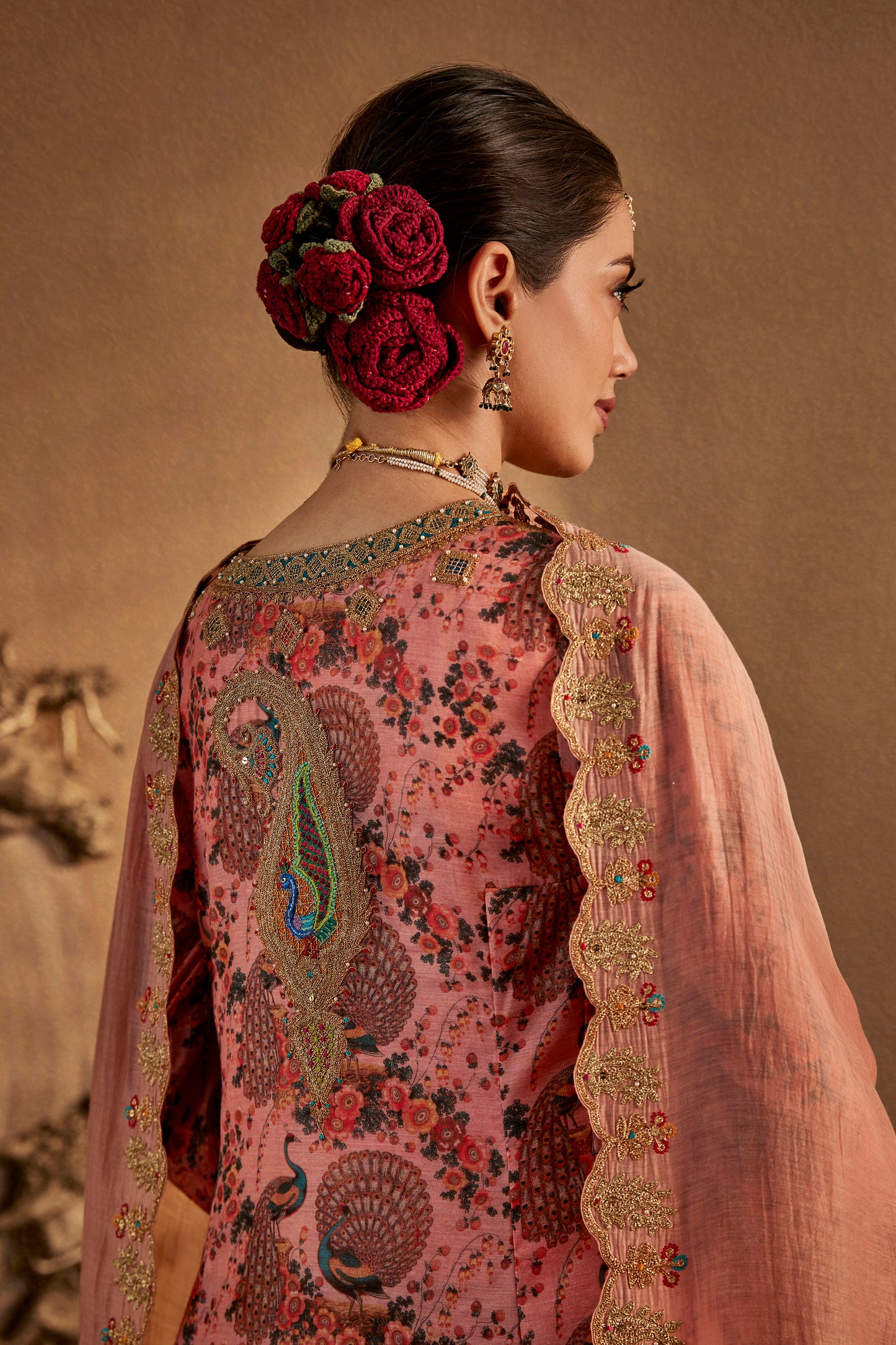 Blush Pink Sharara Set
