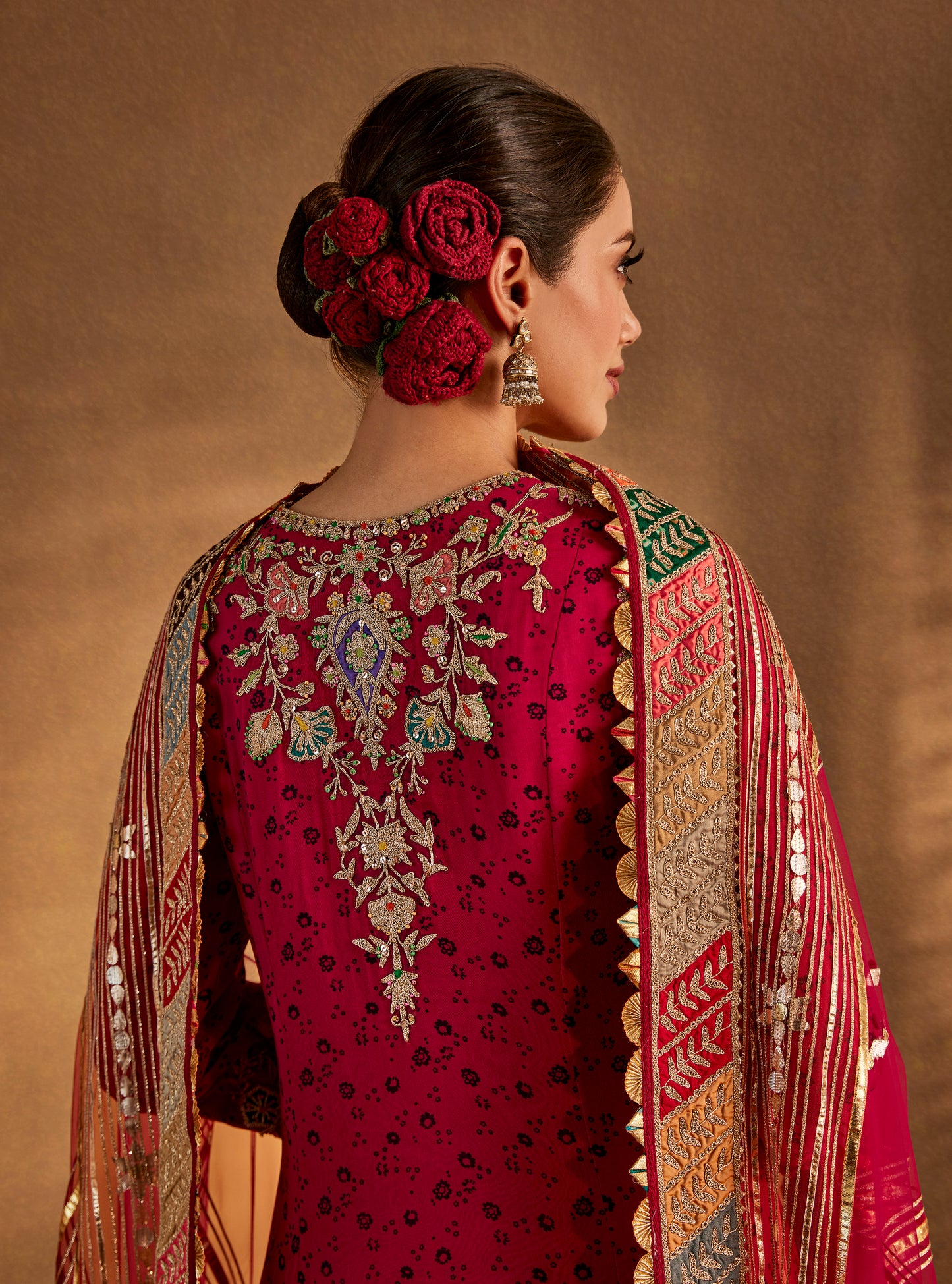 Deep Pink Kurta-Sharara Set