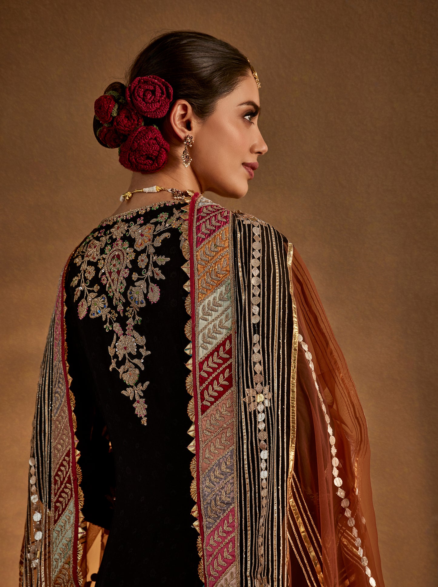 Inky Kurta-Sharara Set