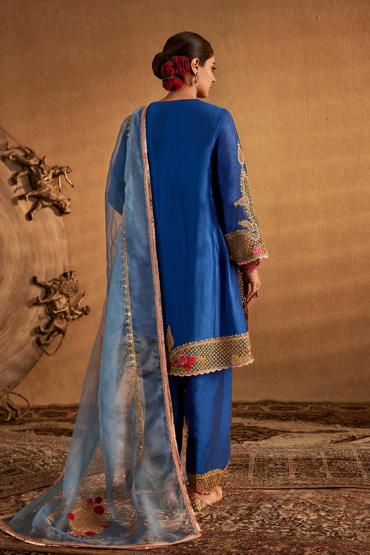 Lapis Blue Kurta Set