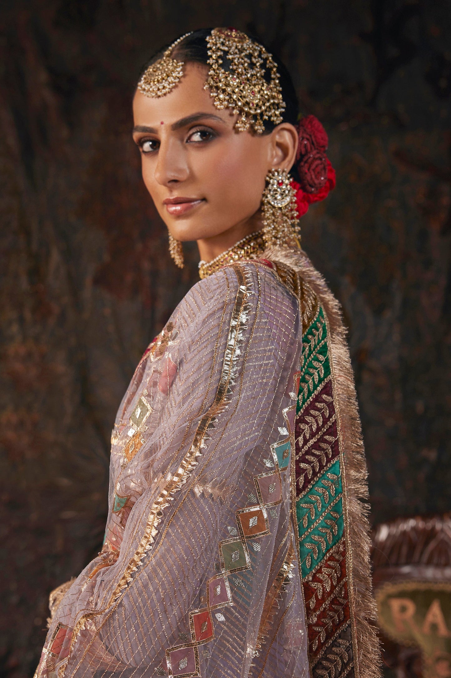 Frosted Lilac Kurti-Sharara Set