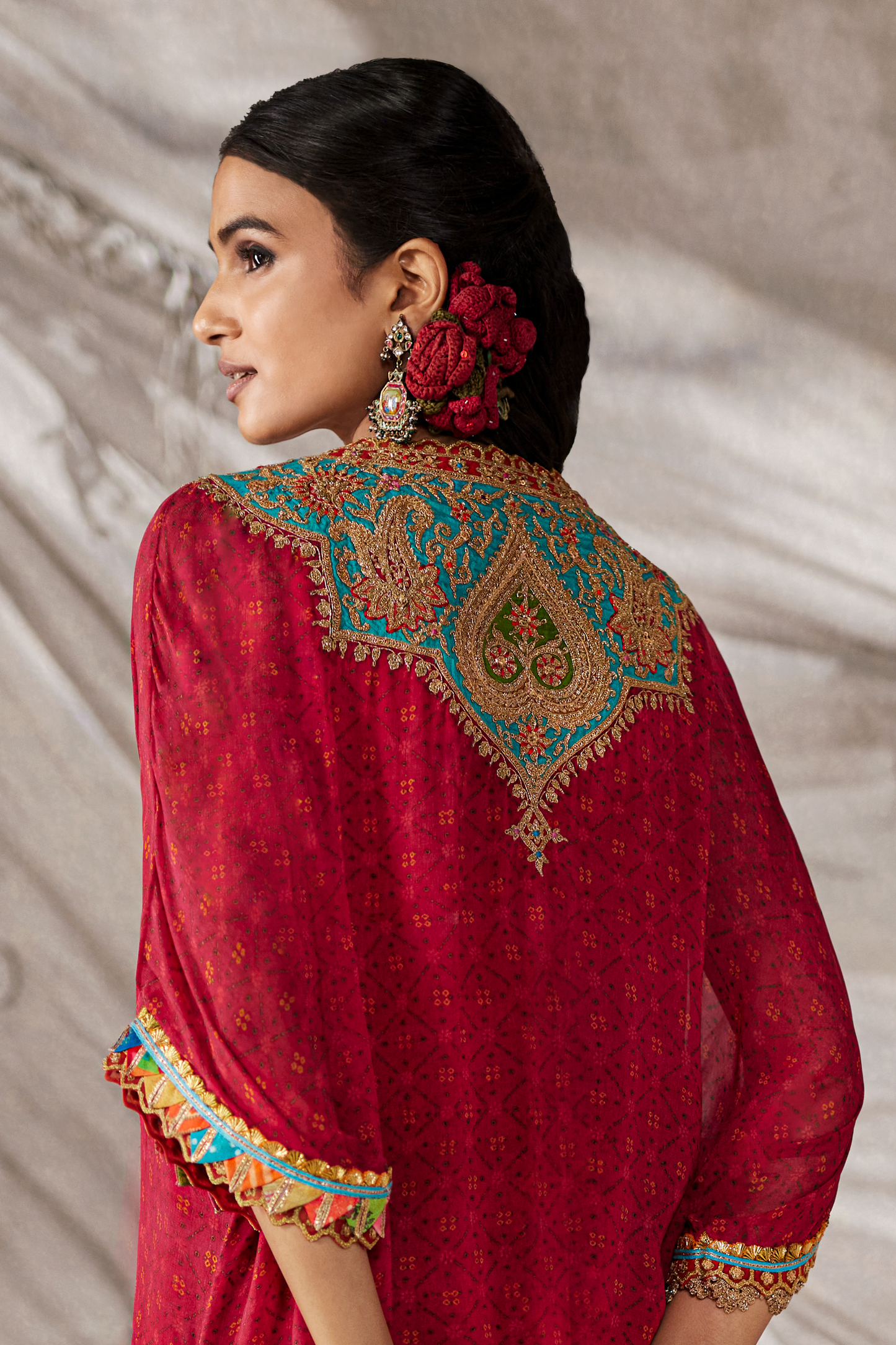 Rani Pink Kaftan Set