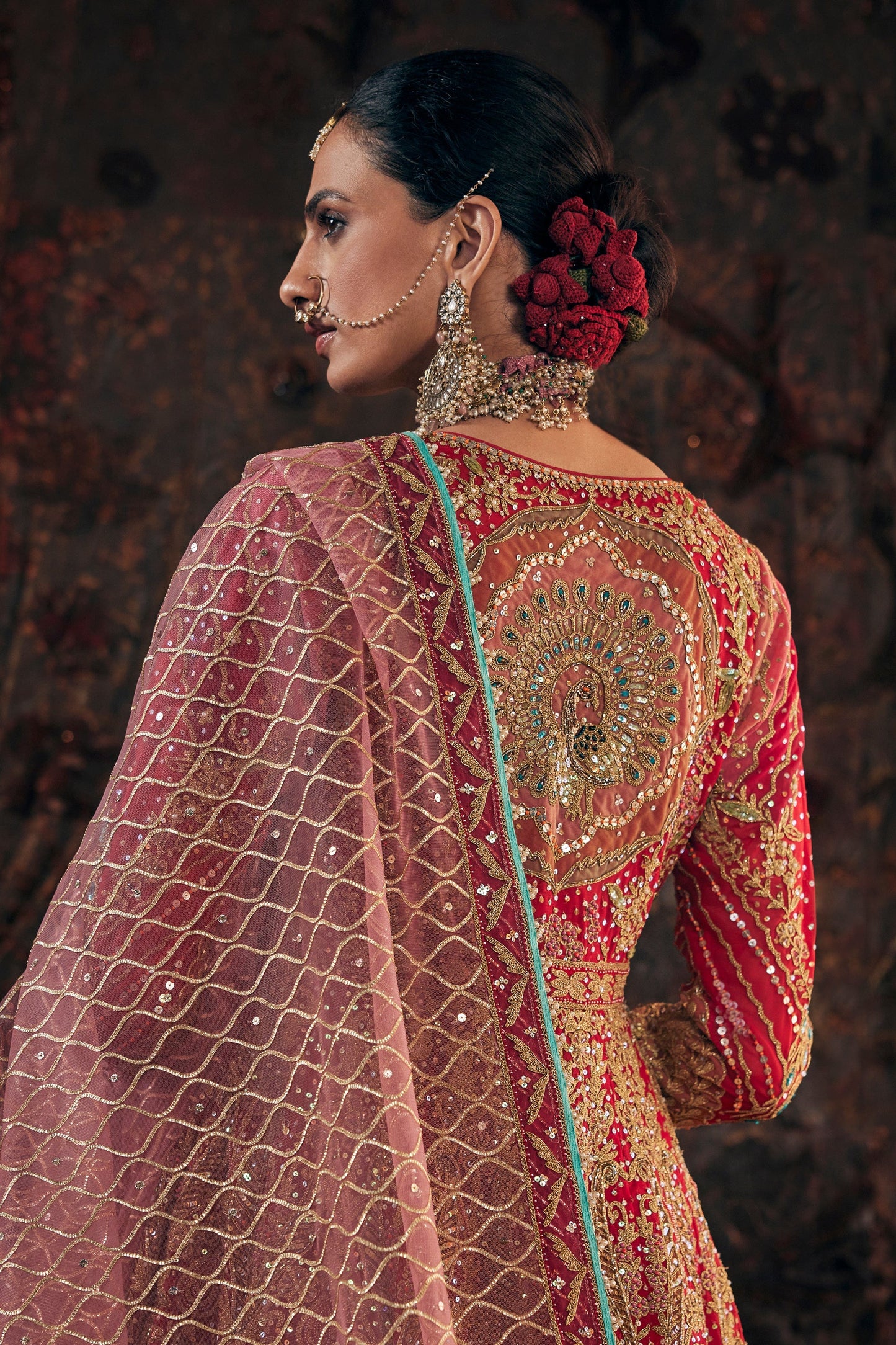 Ruby Red Kalidar Set