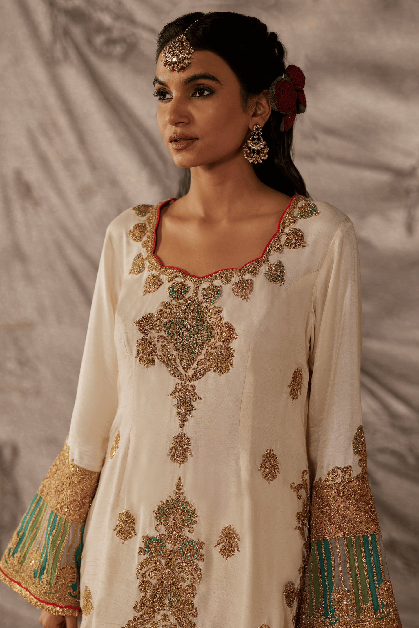 Pristine Ivory Kurta Set