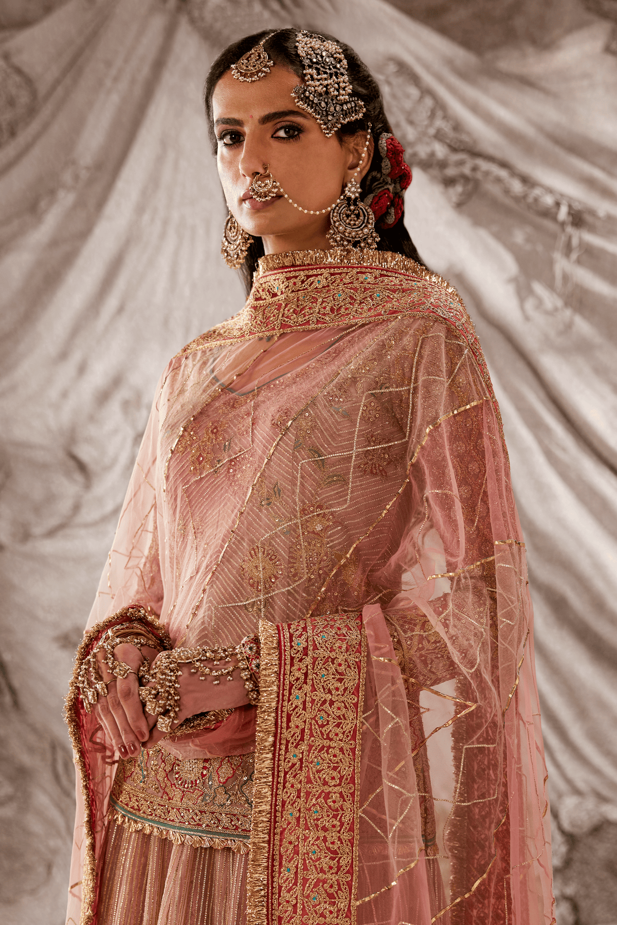 Earthy Pink Lehenga