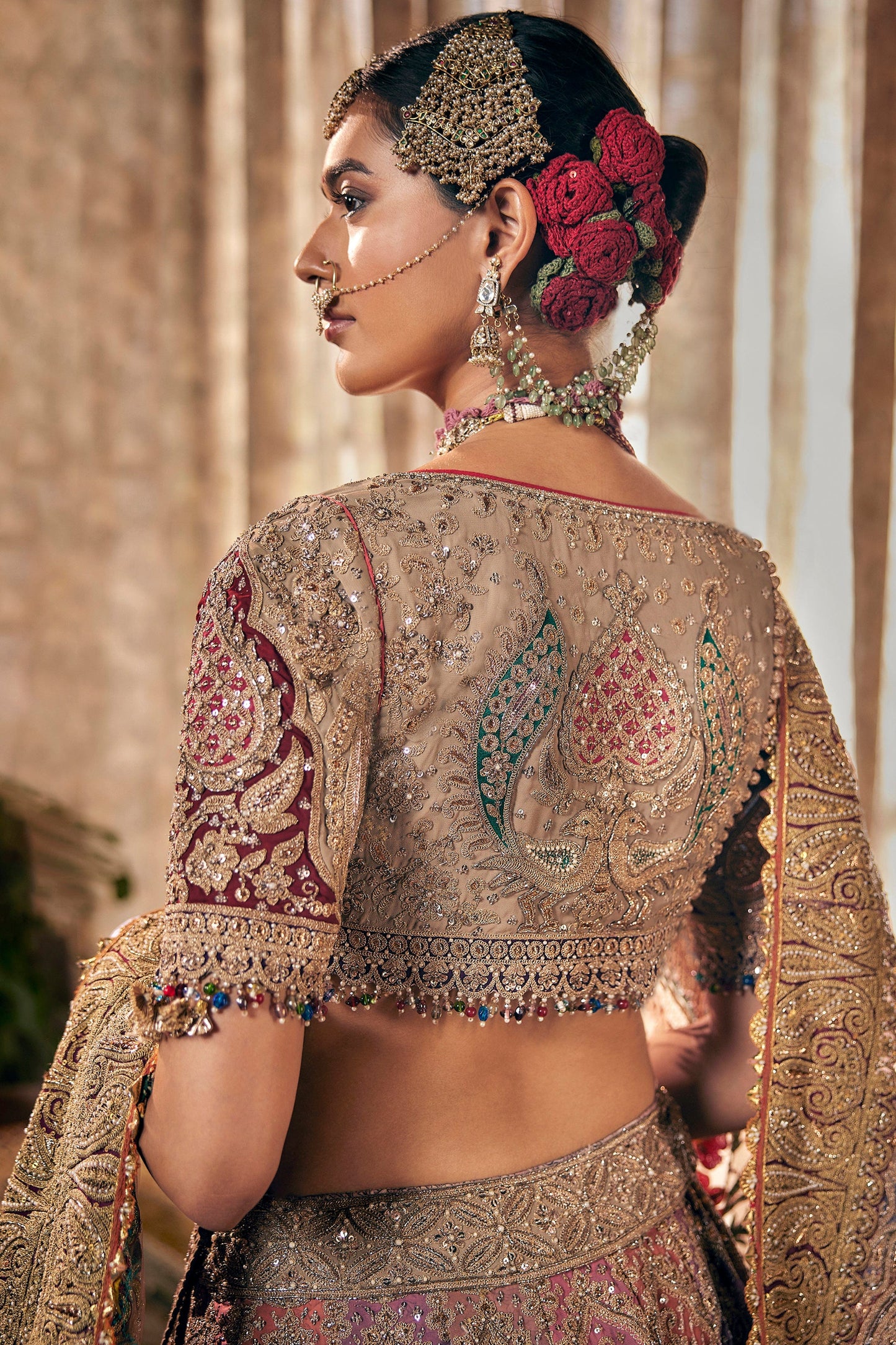 Earthy Toned Multi-Hued Lehenga