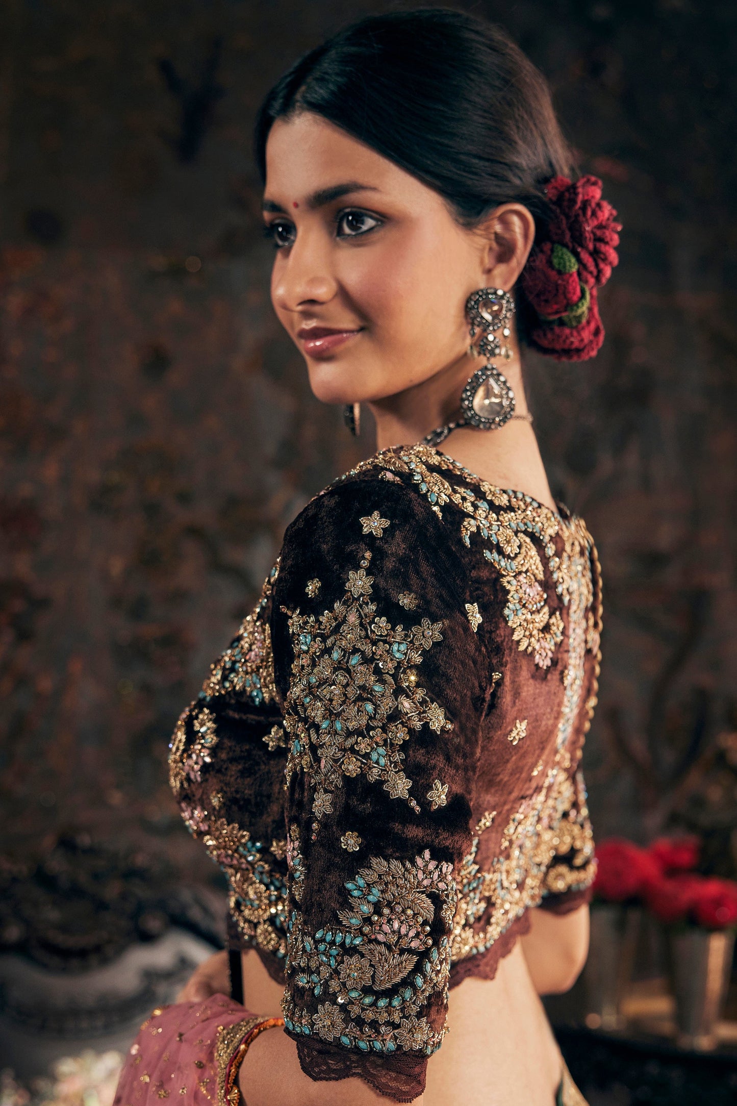 Turquoise Blue Lehenga