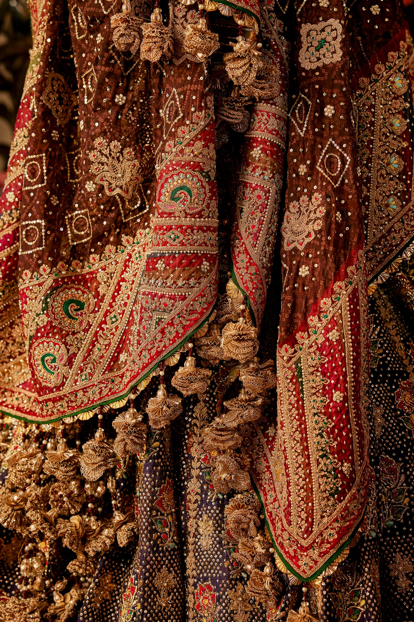 Deep Navy Blue Lehenga