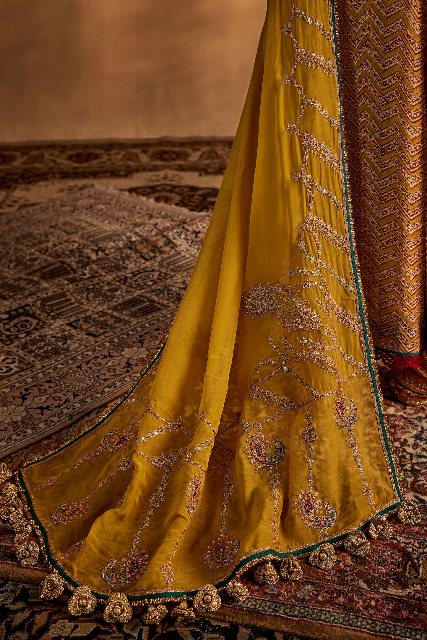 Warm Mustard Kurta Set