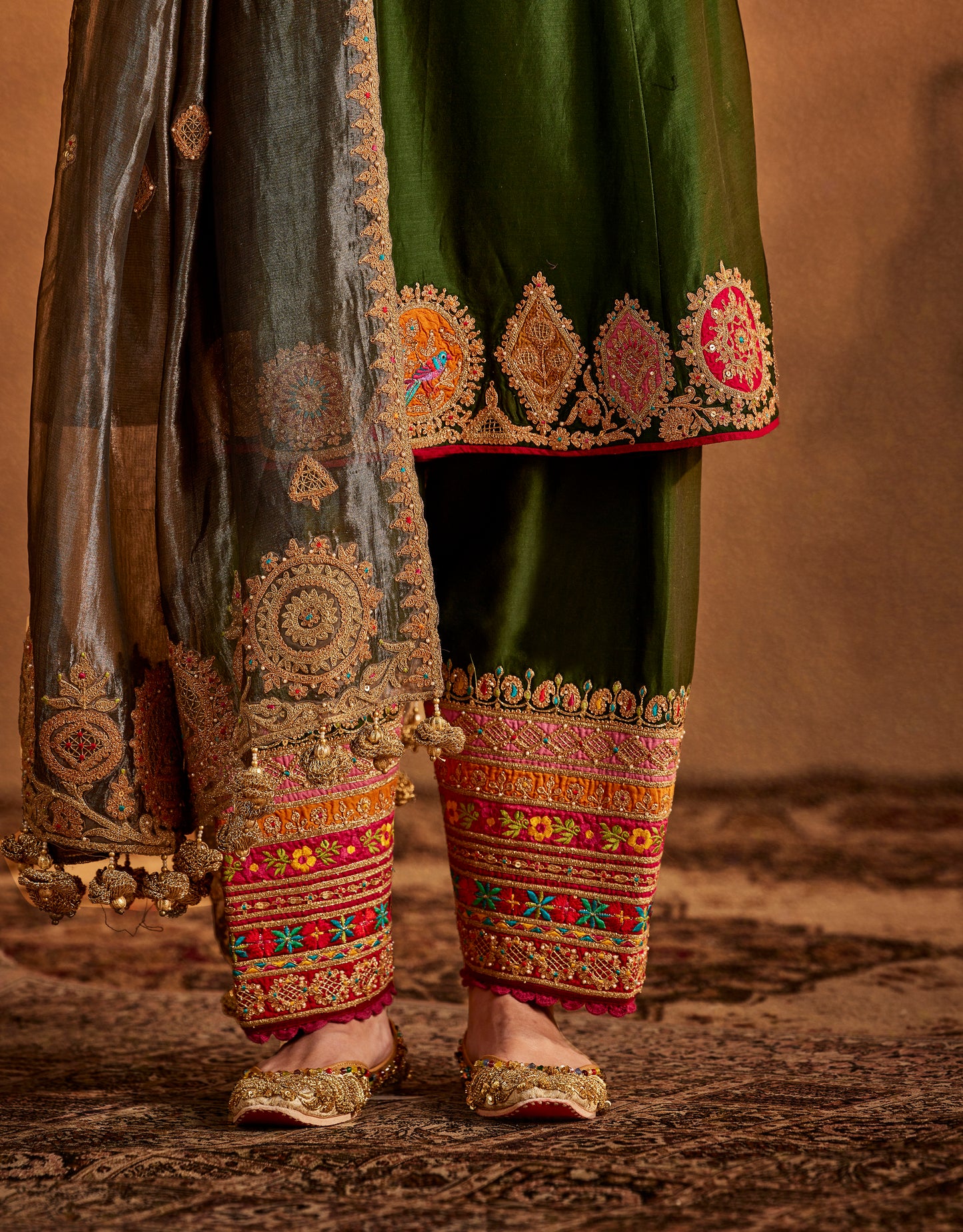 Deep Green Kurta Set
