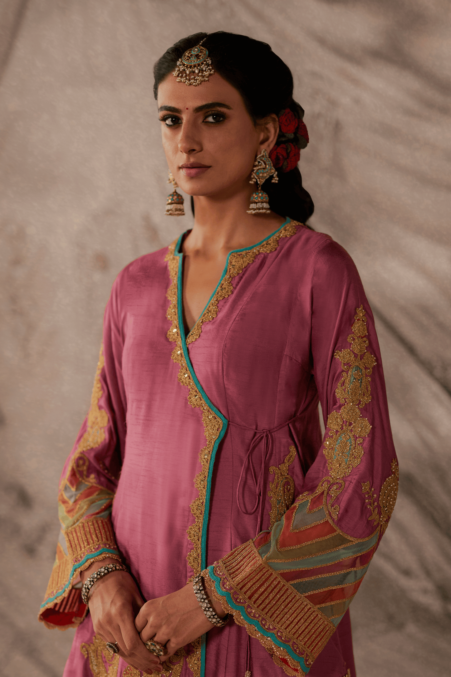 Vintage Pink Kurta Set