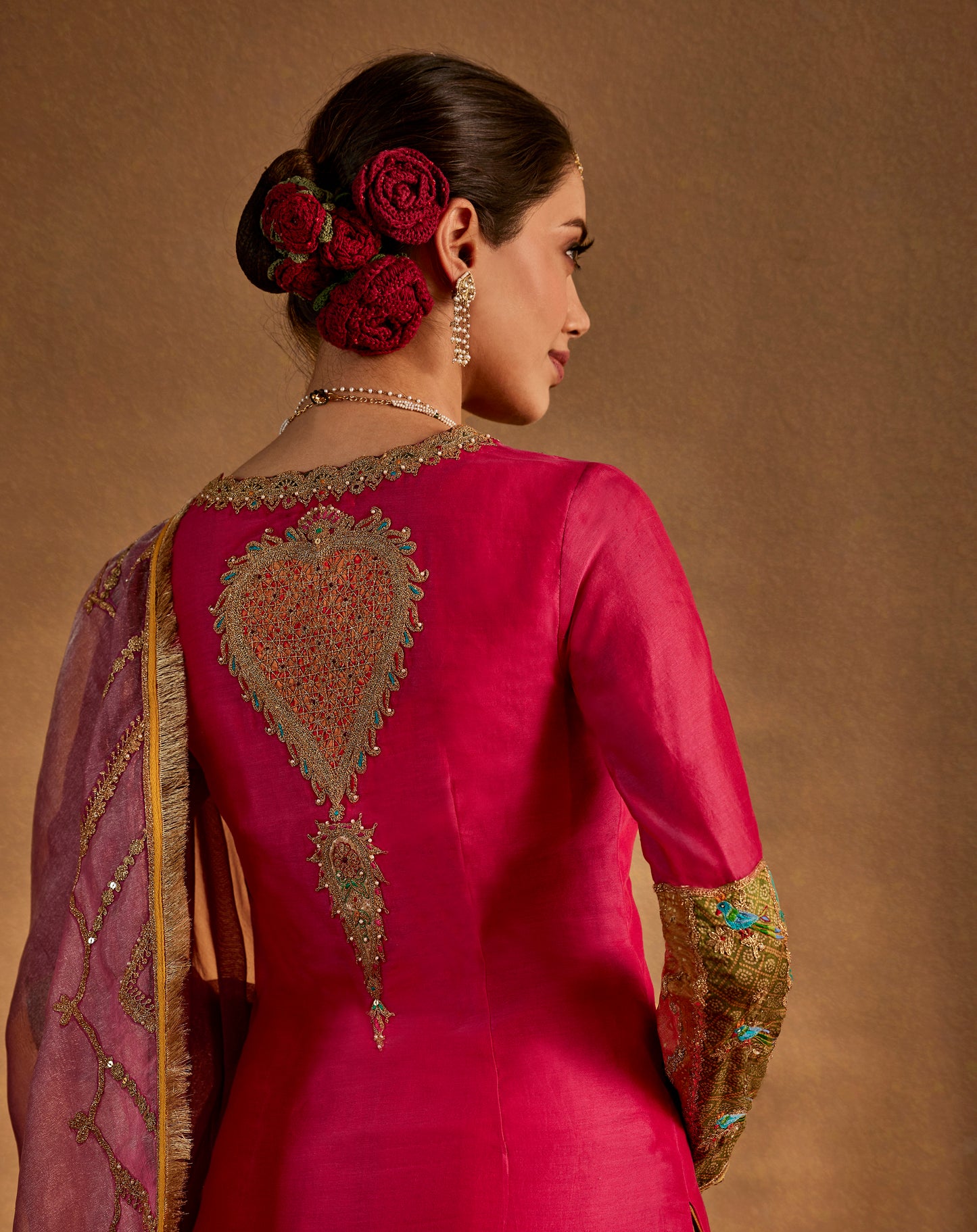 Rani Pink Sharara Set