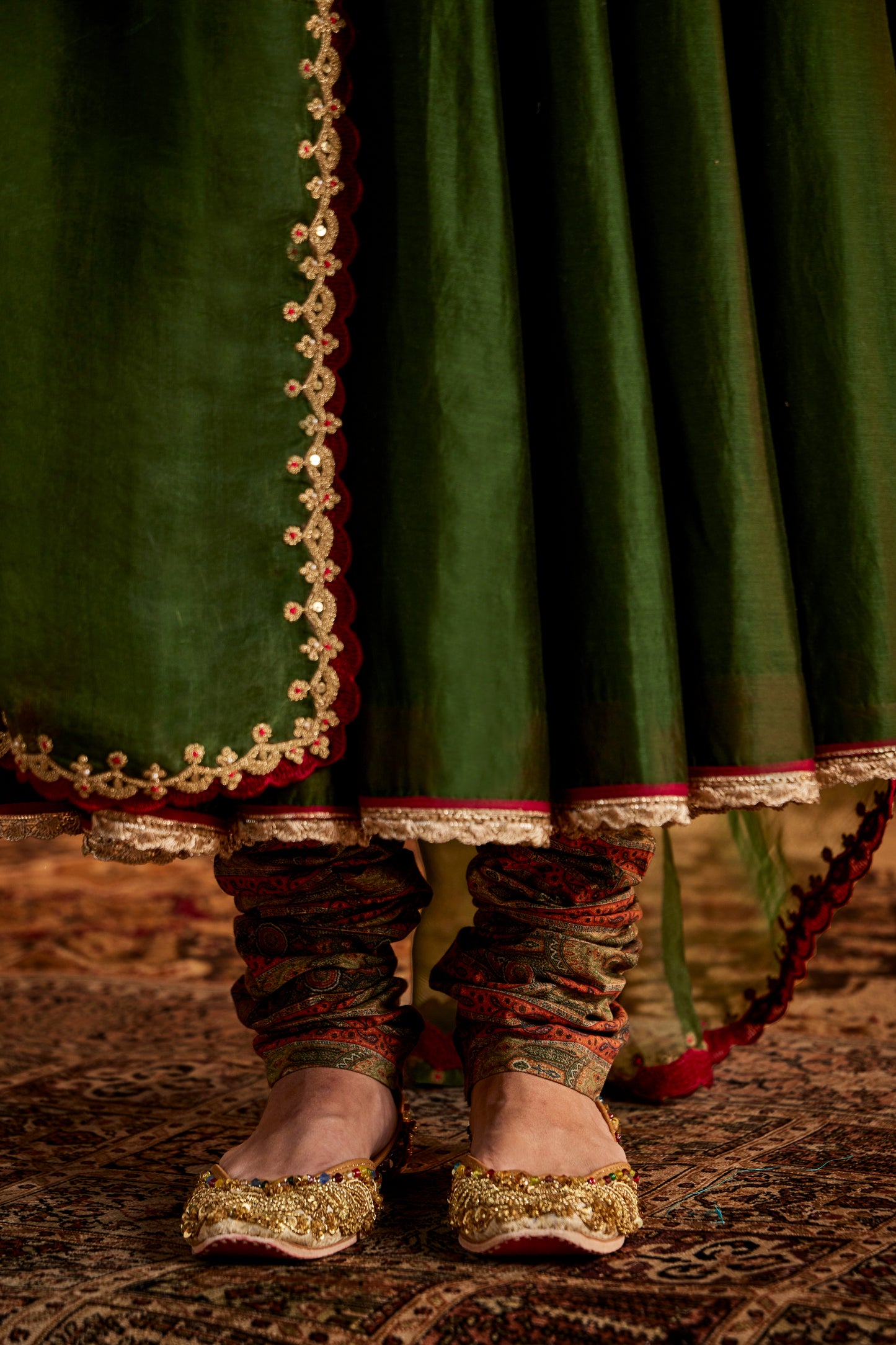 Deep Green Kalidar Set