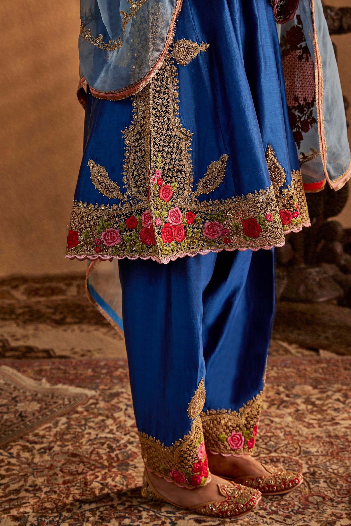Lapis Blue Kurta Set