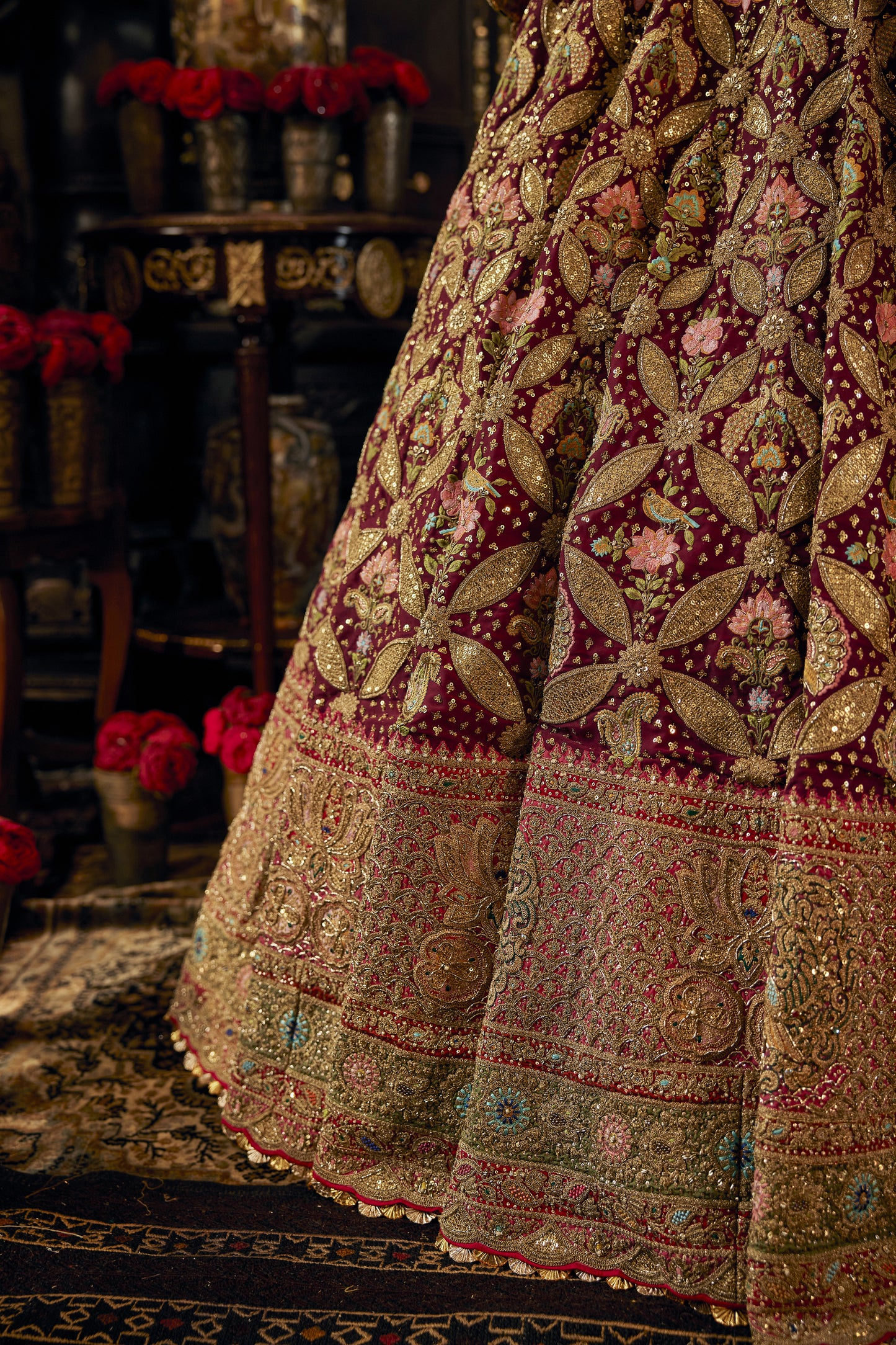 Ruby Prachin-Kari Lehenga