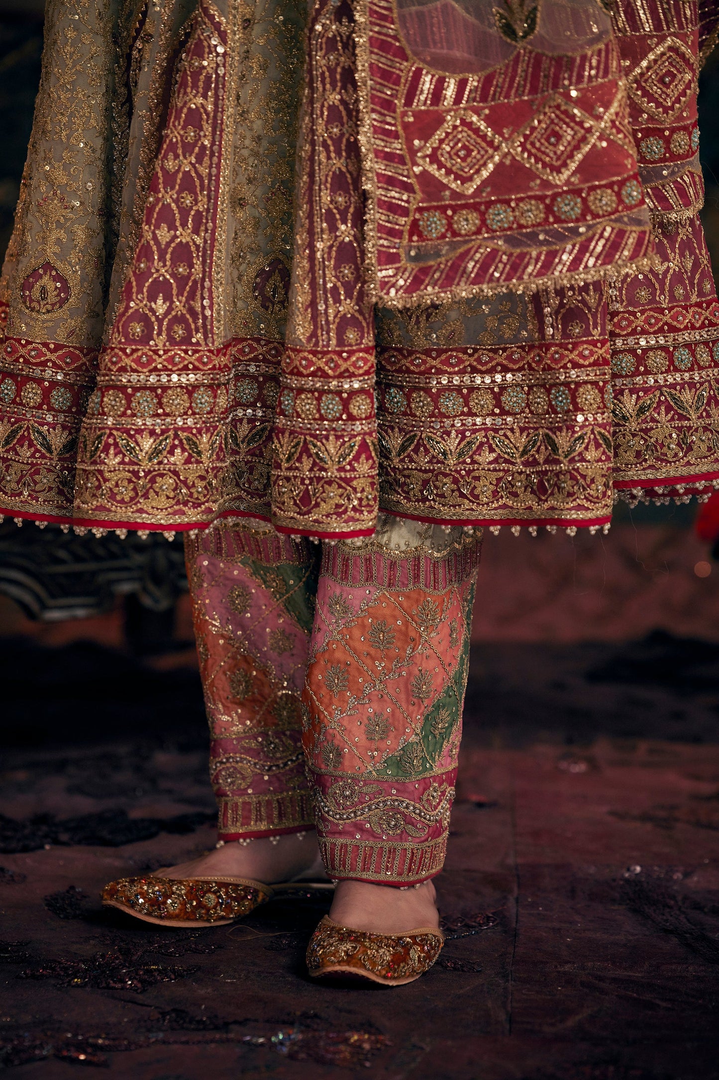Pistachio Green Kalidar Set