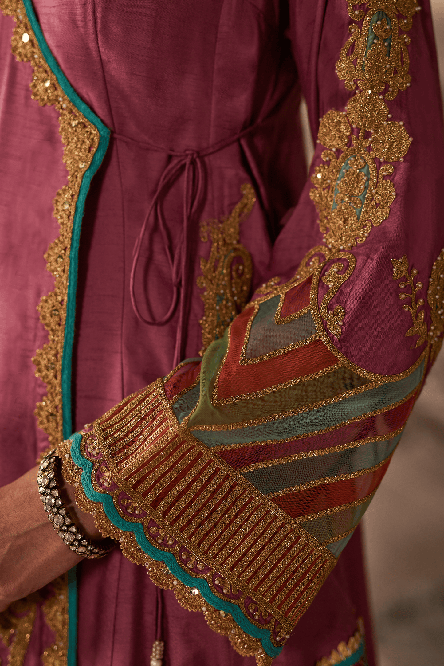 Vintage Pink Kurta Set
