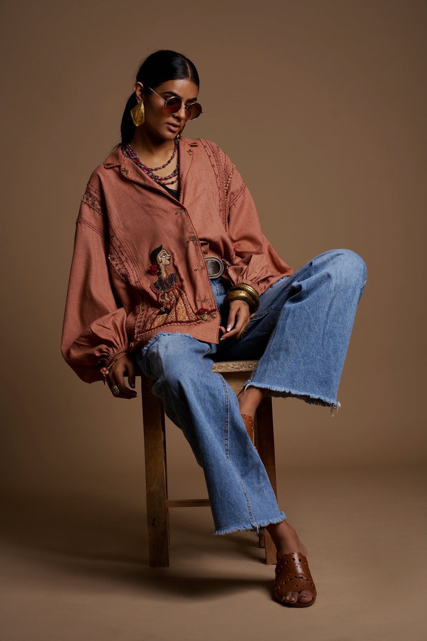 Coral Rah Doll Shirt