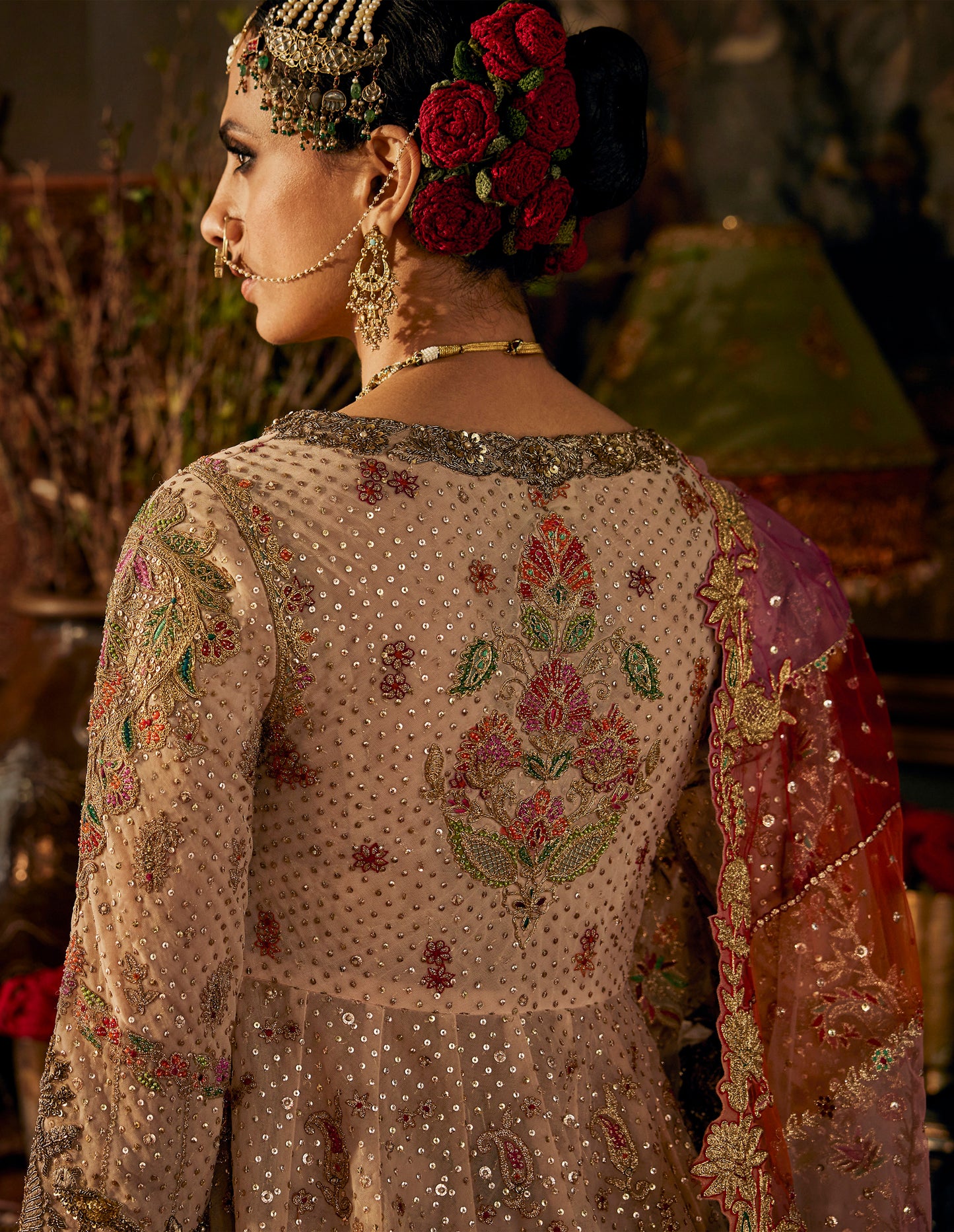 Pale Pink Kalidar Sharara
