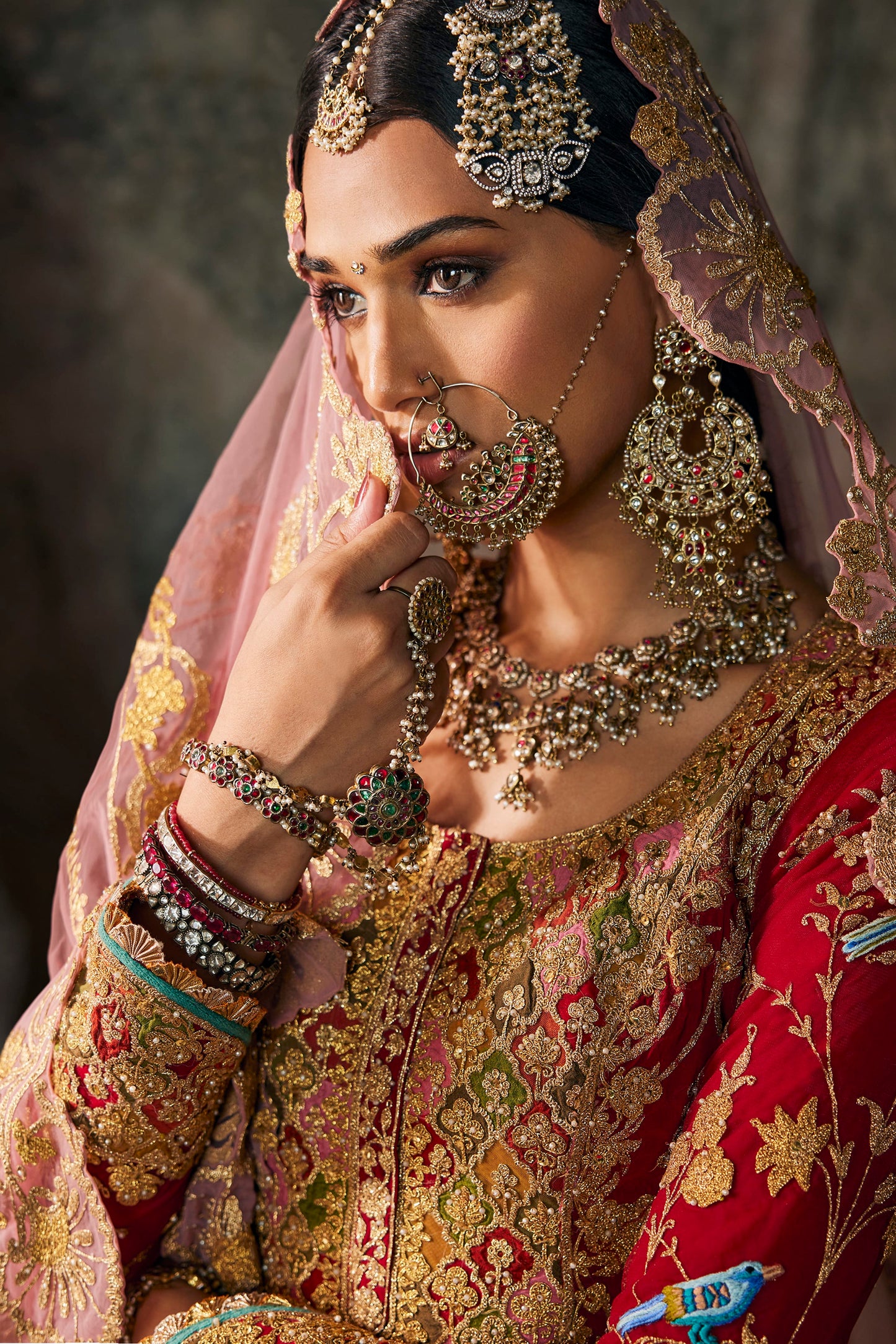 Earthy Maroon Kurti Sharara Set