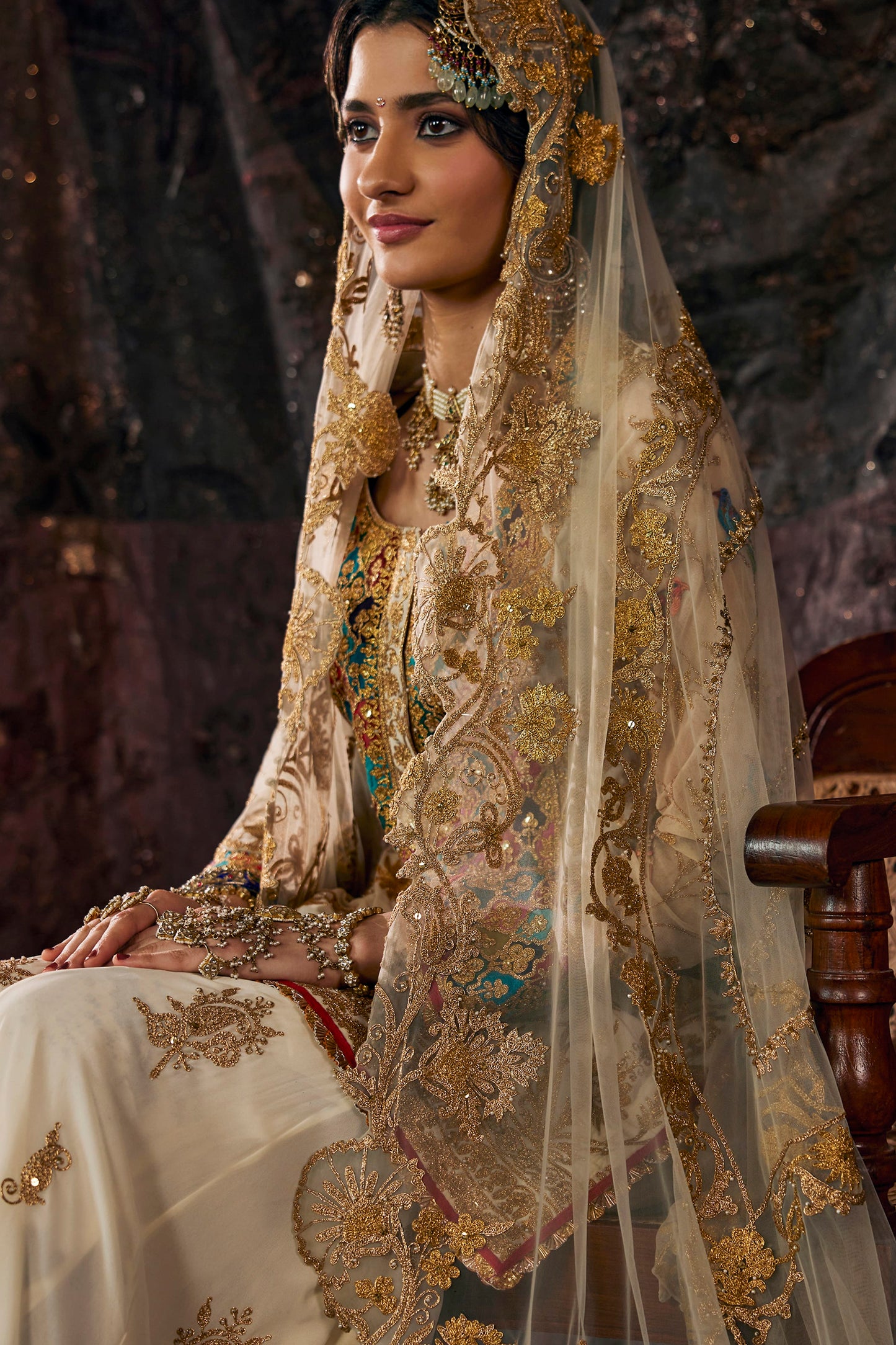 Pristine Ivory Kurti Set