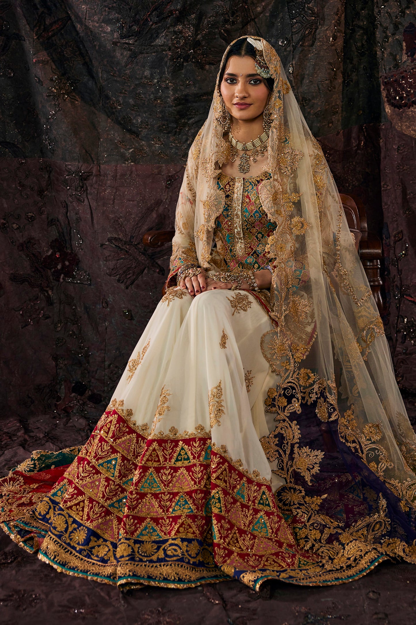 Pristine Ivory Kurti Set