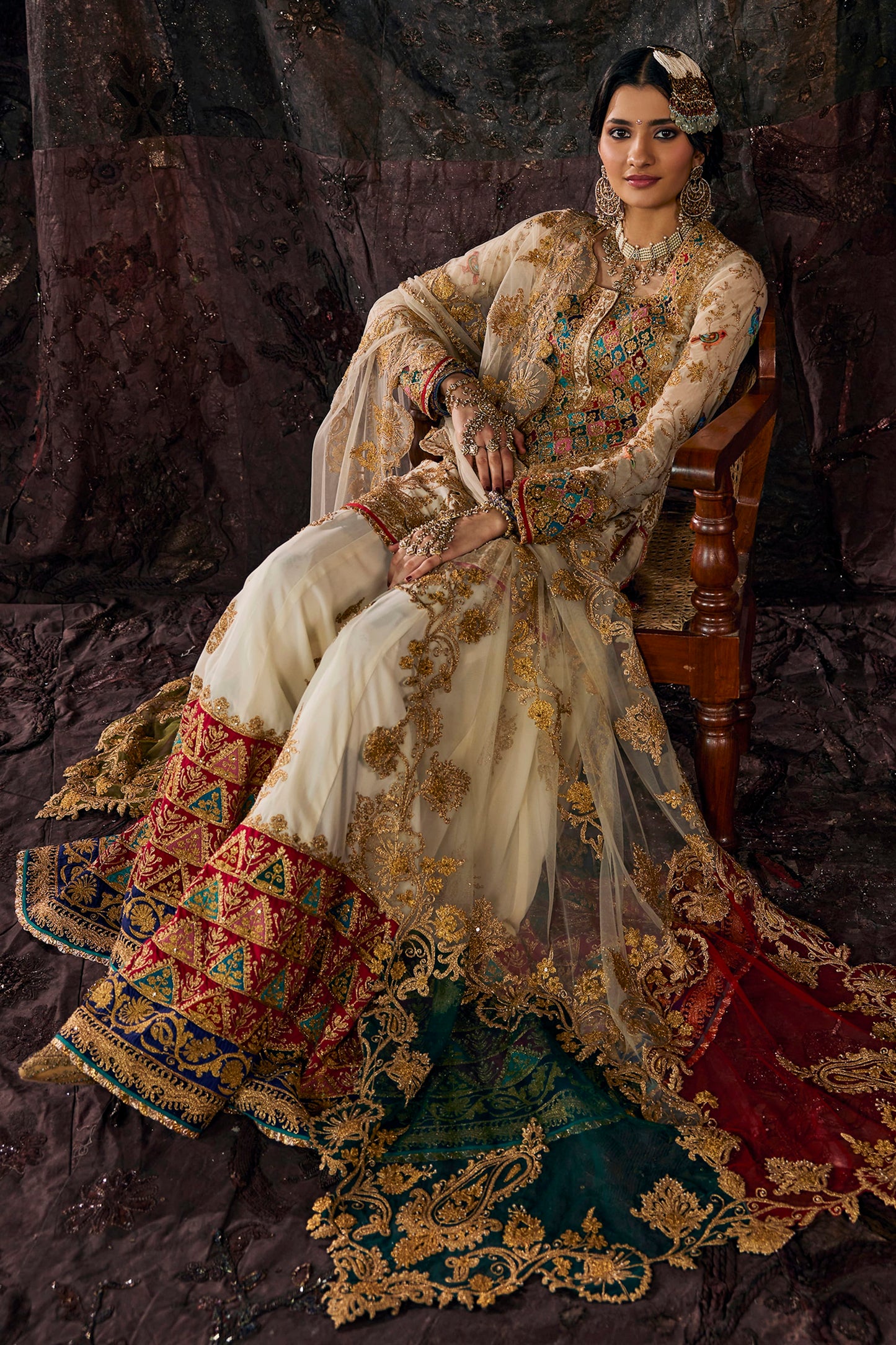Pristine Ivory Kurti Set