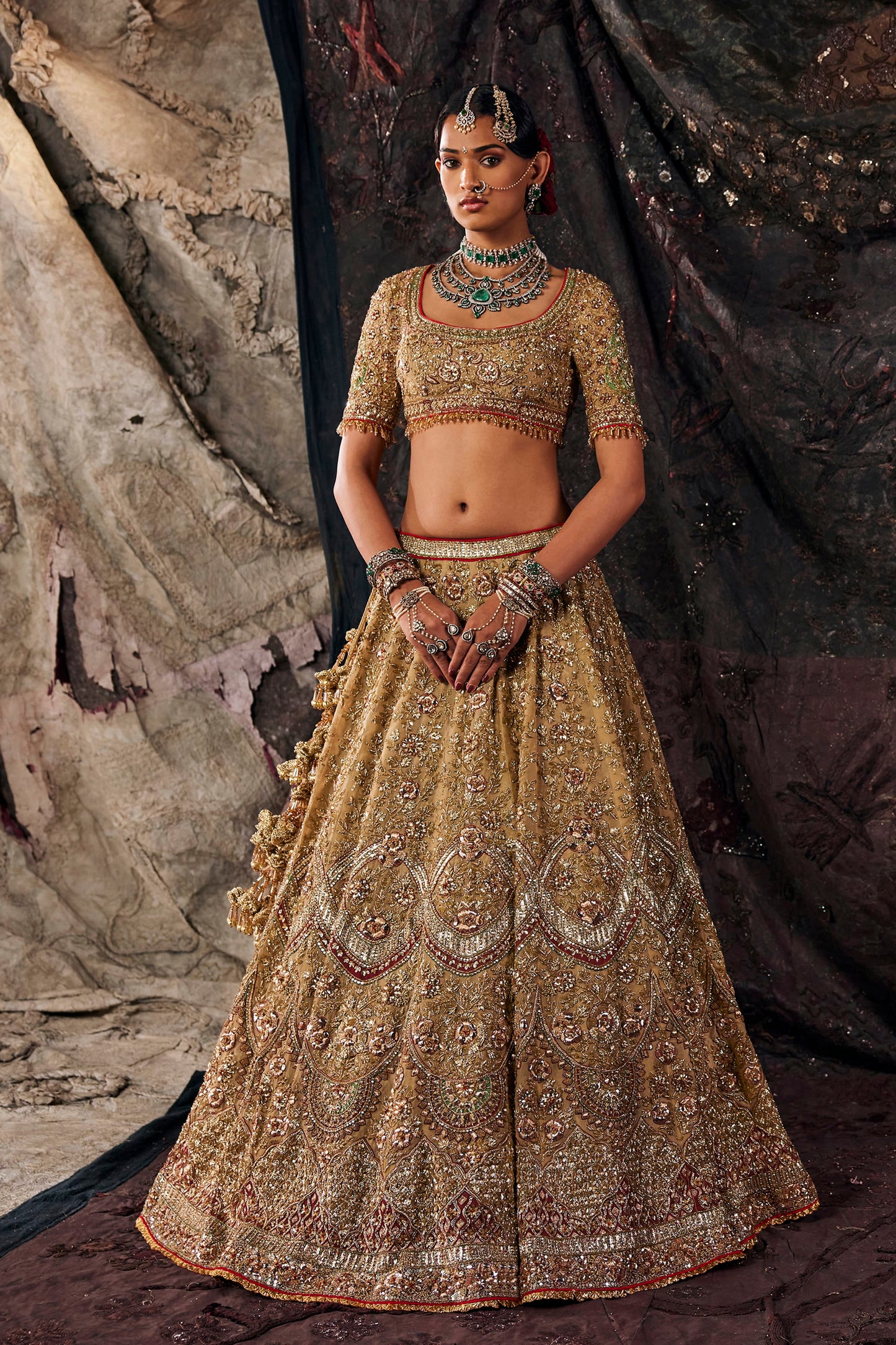 Burnished Gold Lehenga