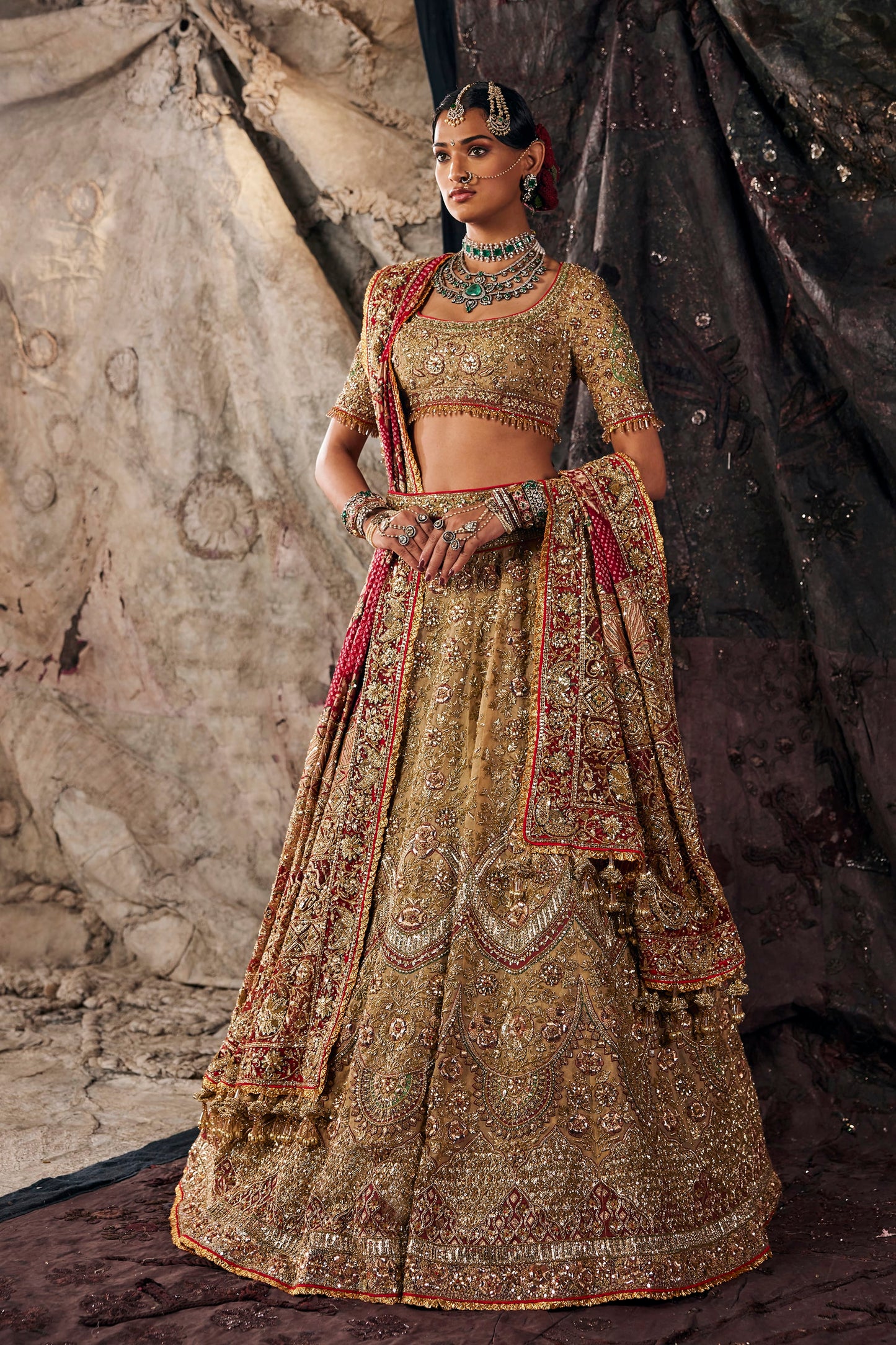 Burnished Gold Lehenga