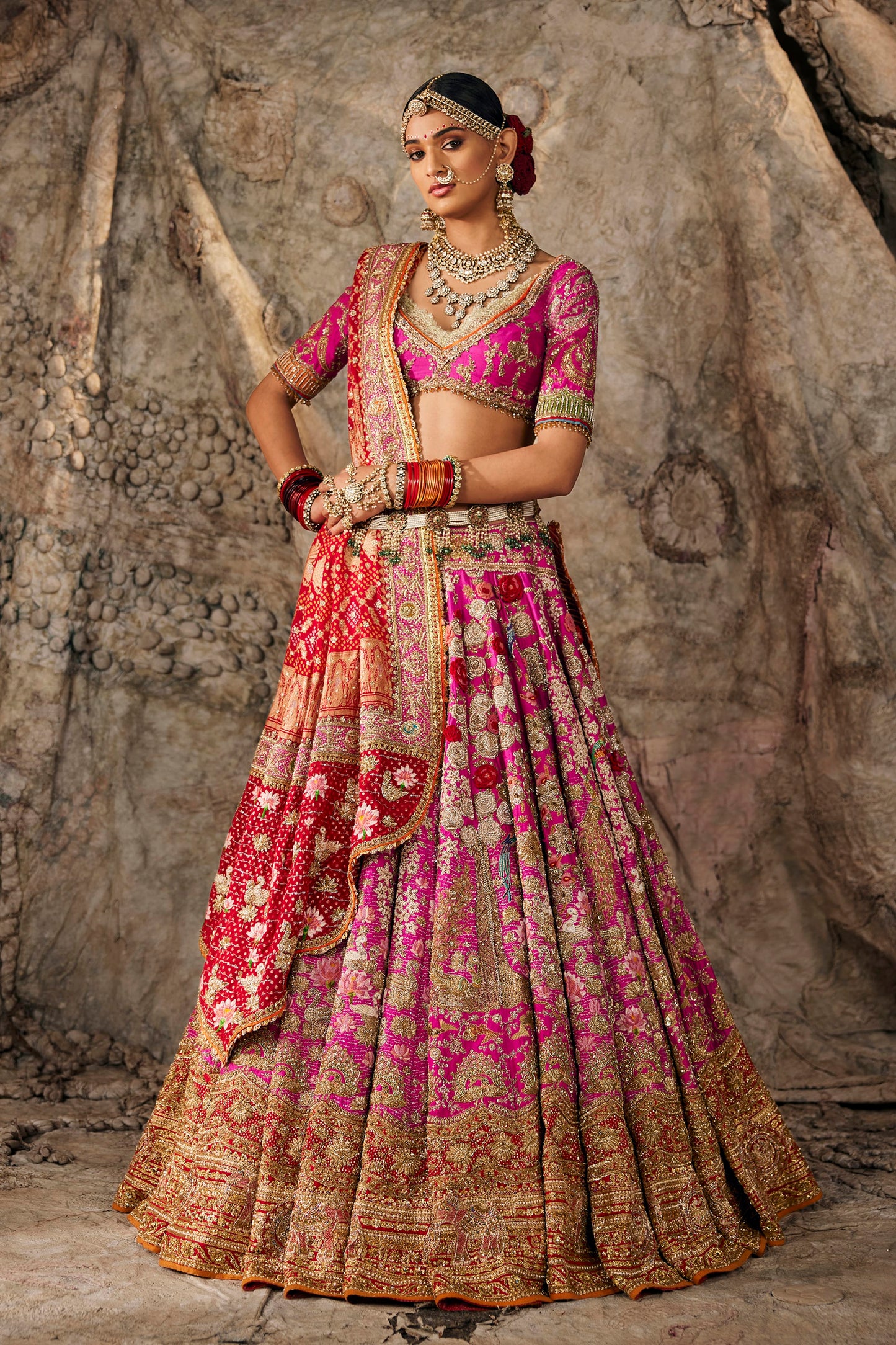 Rani Pink Lehenga