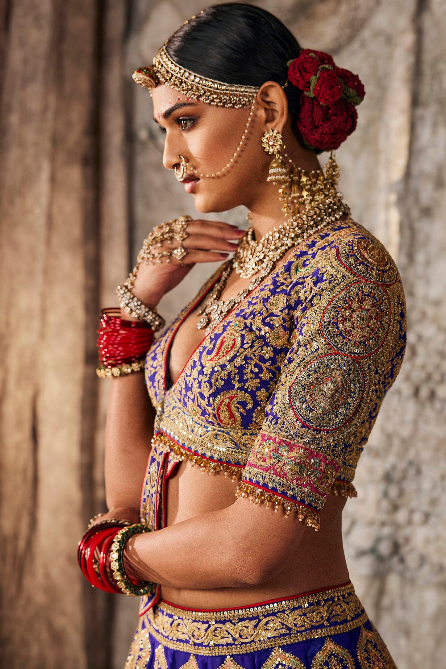 Imperial Blue Lehenga