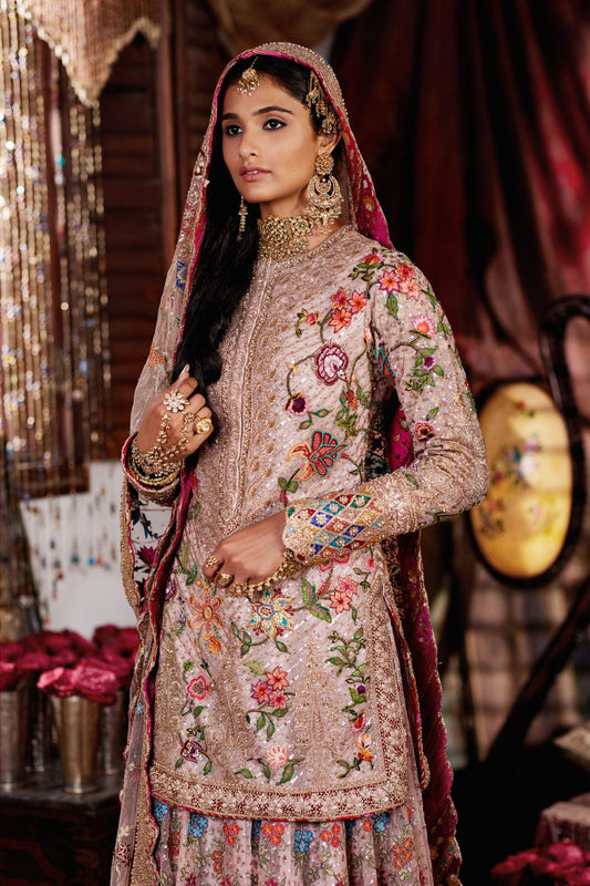 Pale Pink Sharara Set