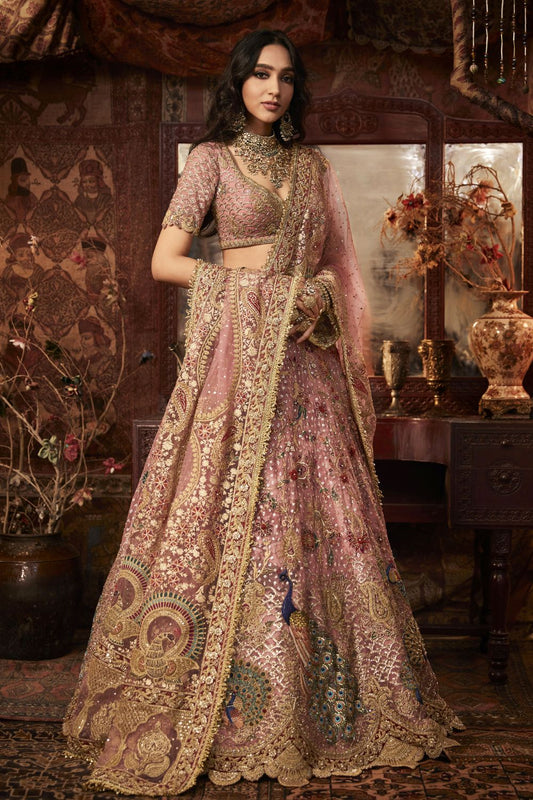 Rouge Pink Lehenga Set