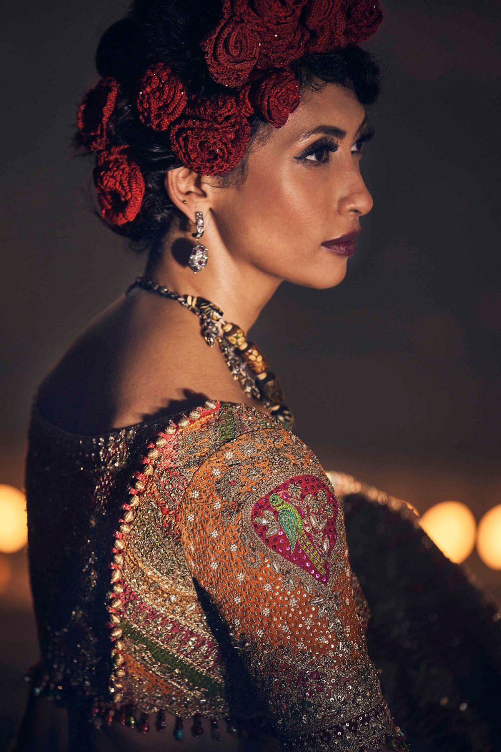 Deep Red Lehenga Set