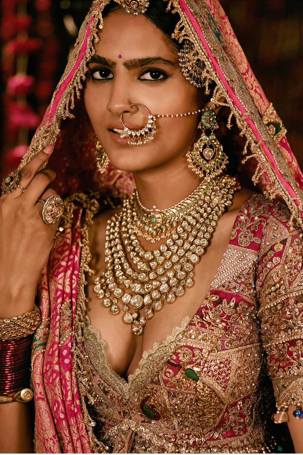 Orange Lehenga Set