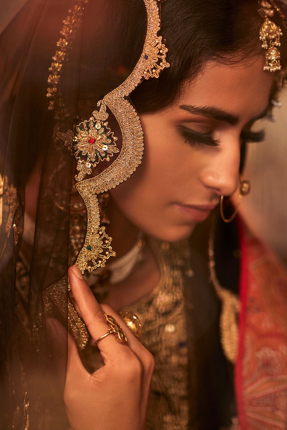 Black Sharara Set