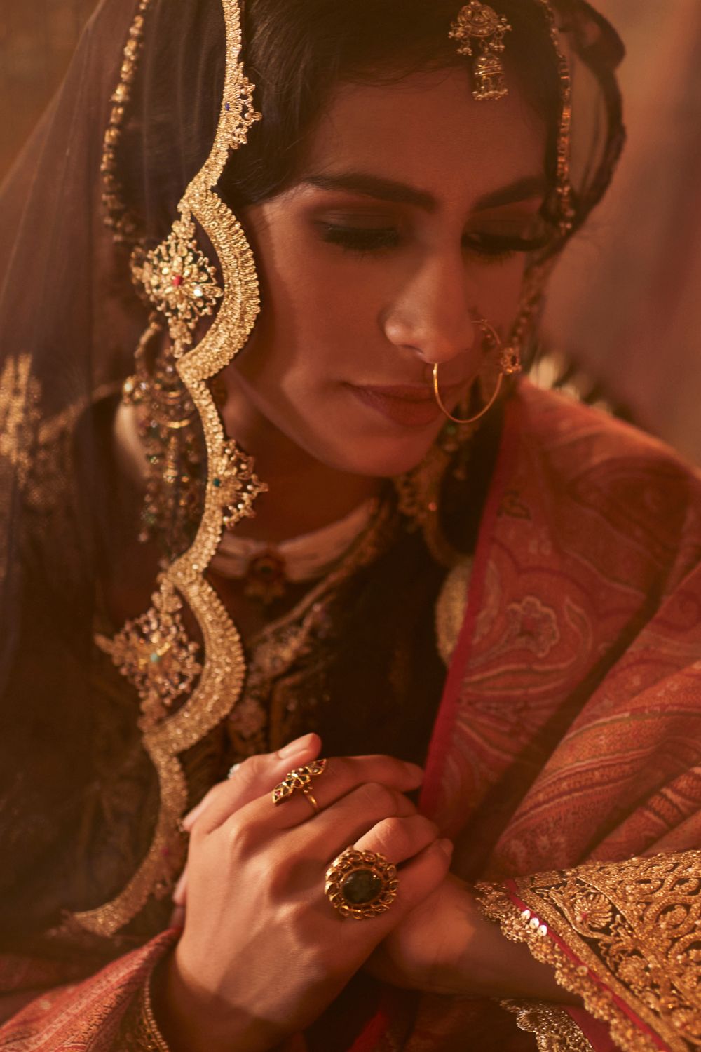 Black Sharara Set