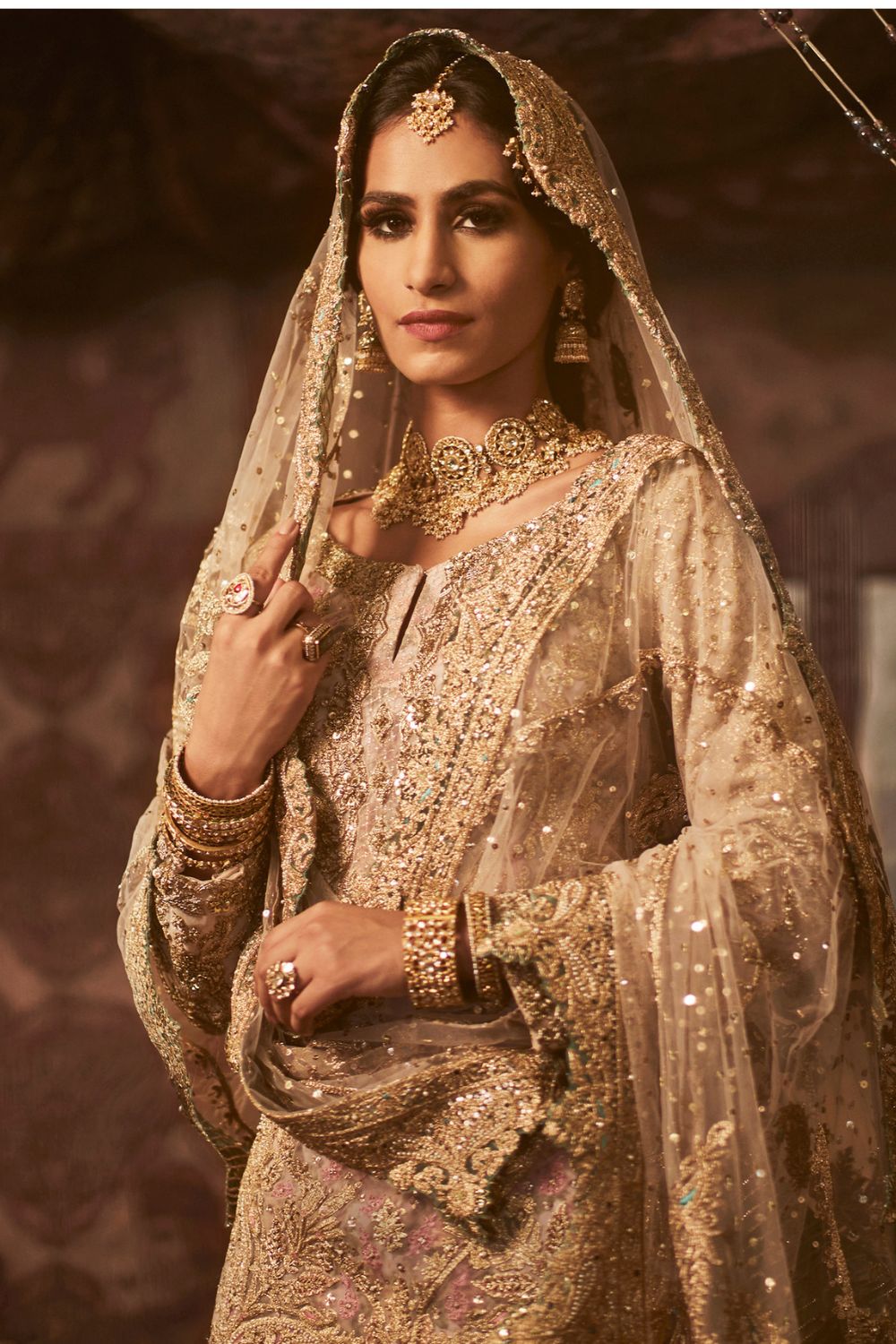 Pale Pink Sharara Set
