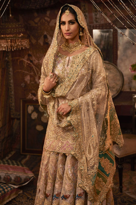 Pale Pink Sharara Set