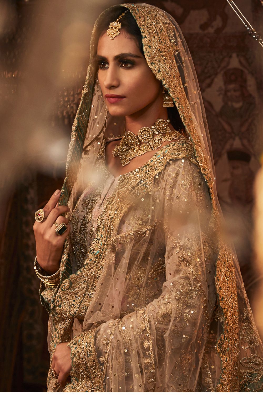 Pale Pink Sharara Set
