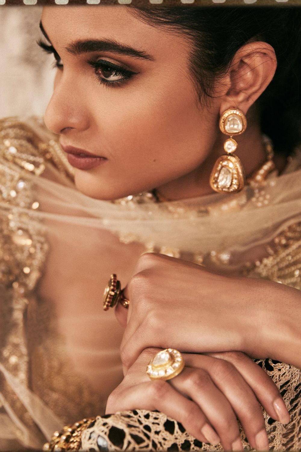 Pale Gold Lehenga set