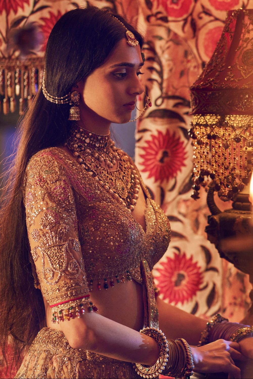 Mustard Gold Lehenga set