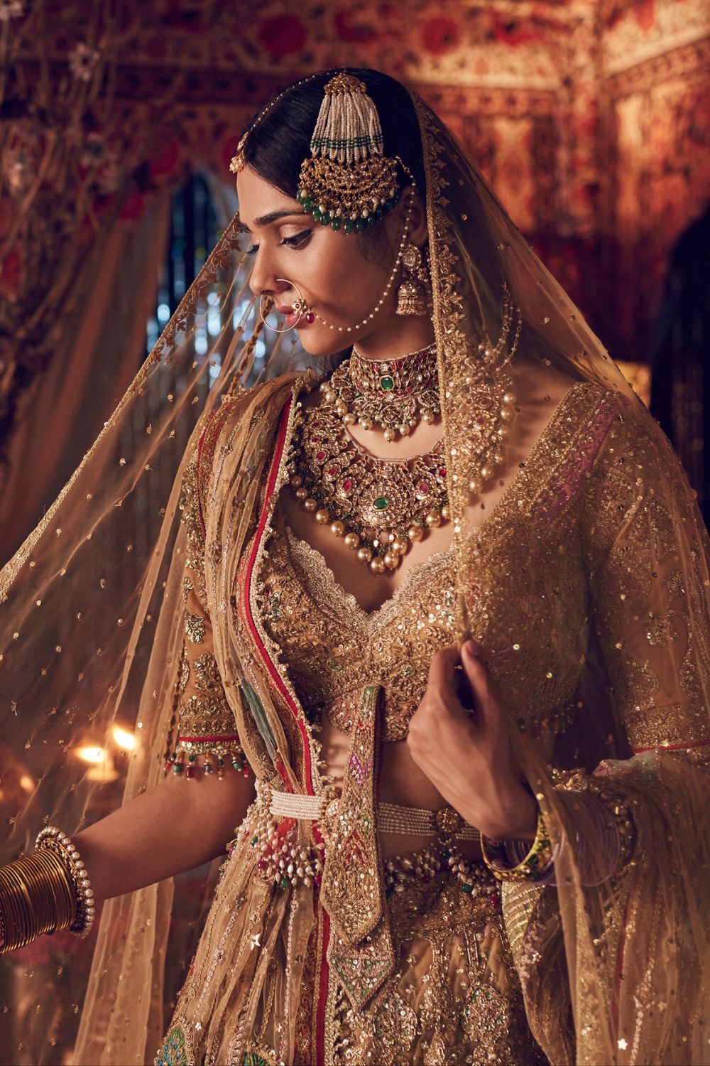 Mustard Gold Lehenga set