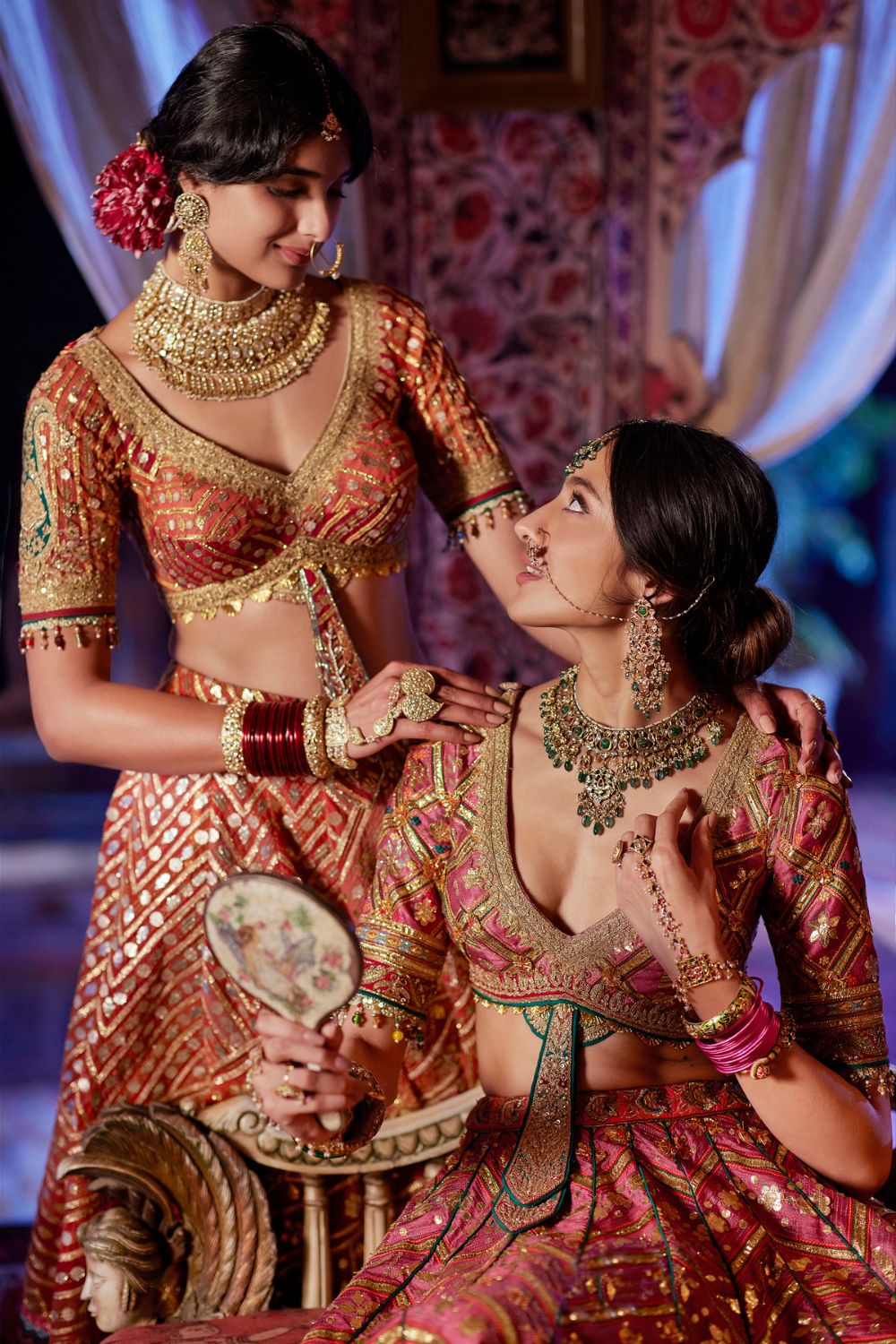 Earthy Pink Lehenga set